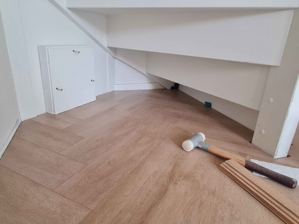 Project Laminaat Herringbone
